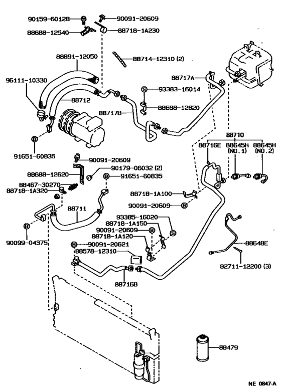 Heating & Air Conditioning - Cooler Piping