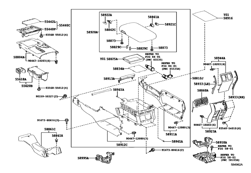 Console Box & Bracket