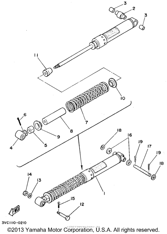 Rear suspension