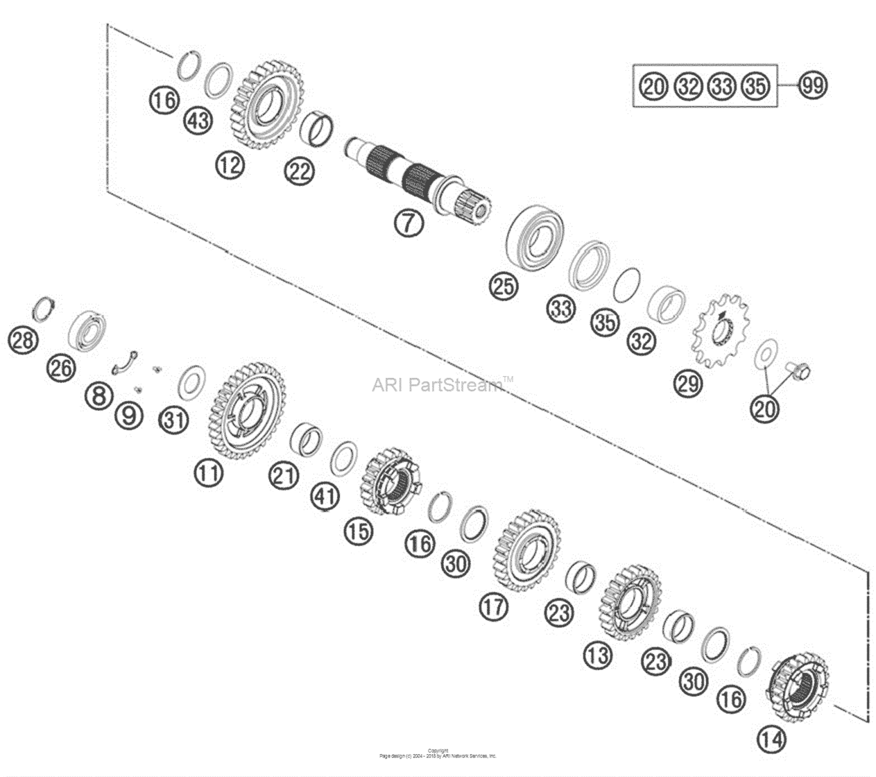 Transmission Ii - Countershaft