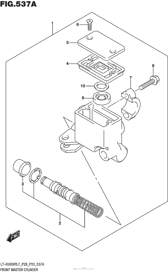 Front Master Cylinder