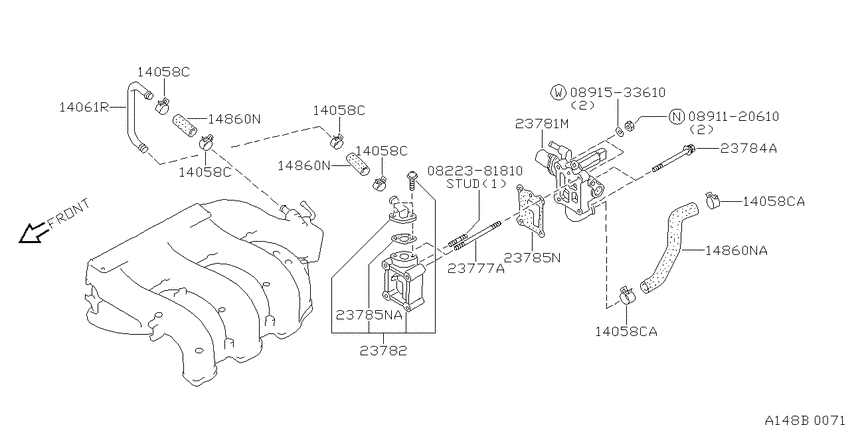 Secondary air system