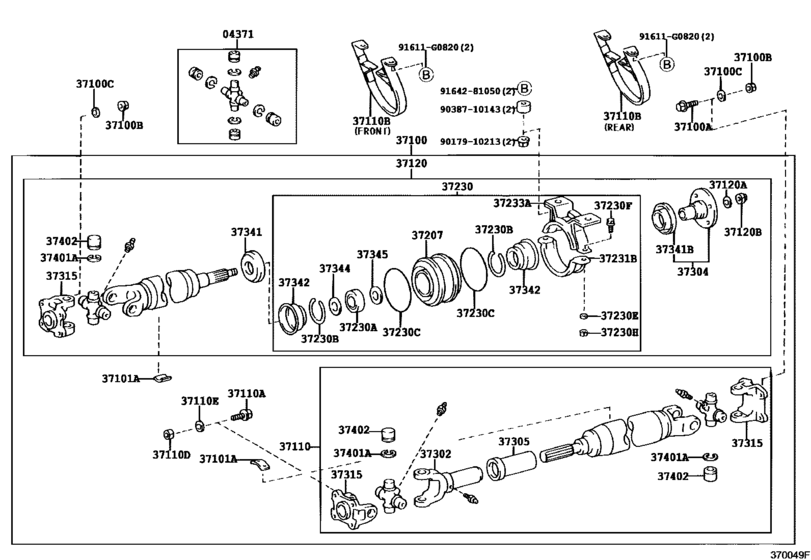 Propeller Shaft & Universal Joint