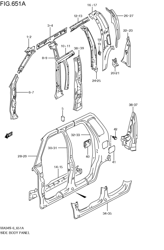 side body panel