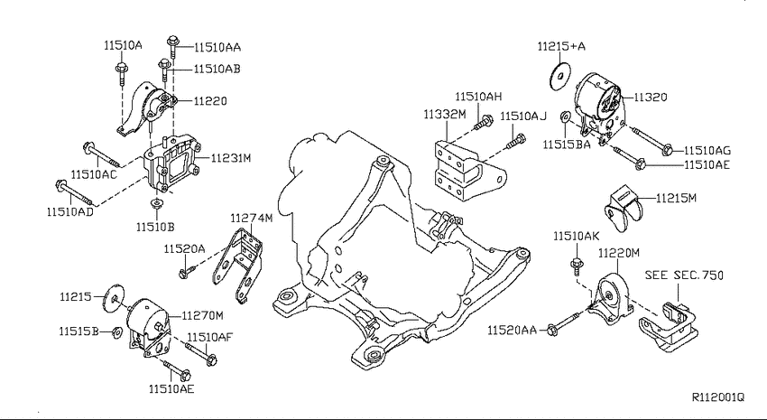 Engine & transmission   mounting