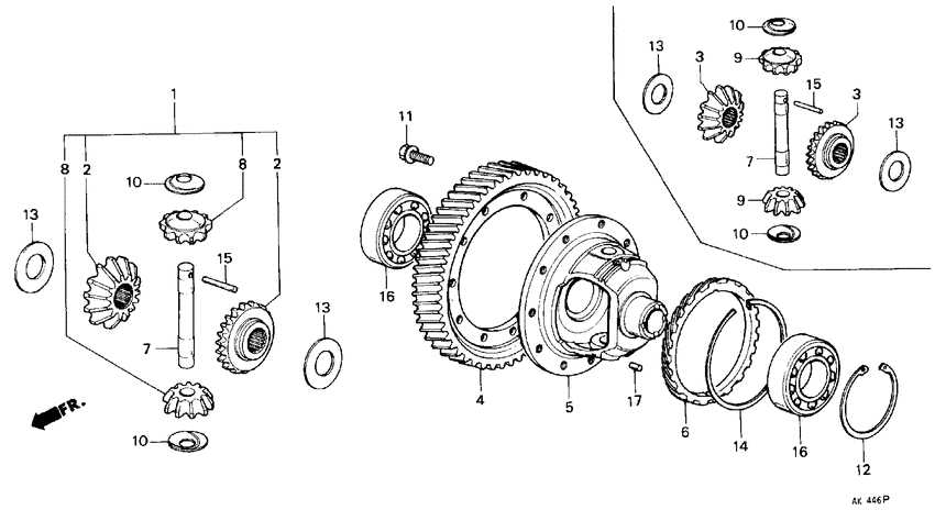 Differential gear