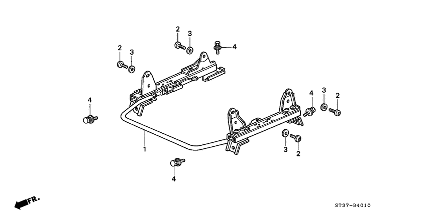 Front seat components