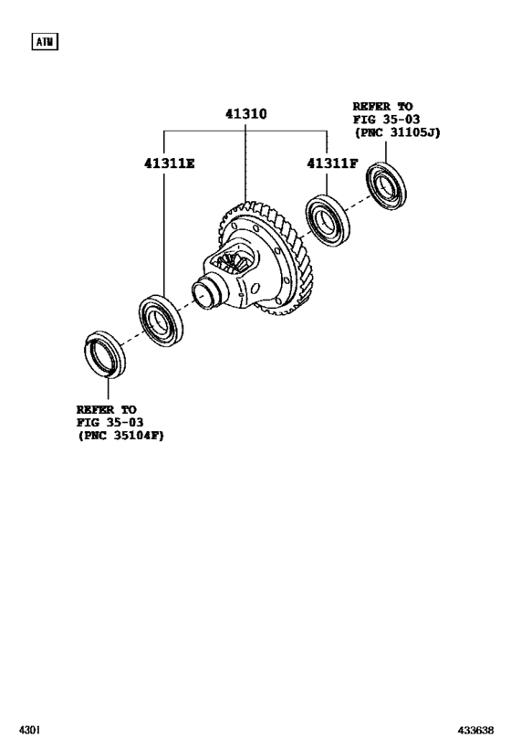 Front Axle Housing & Differential