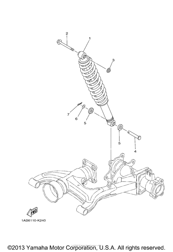 Rear suspension