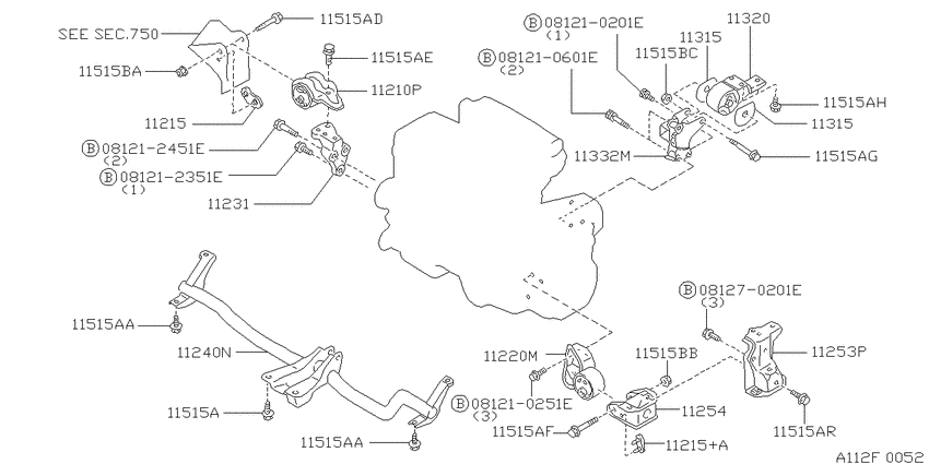 Engine & transmission   mounting