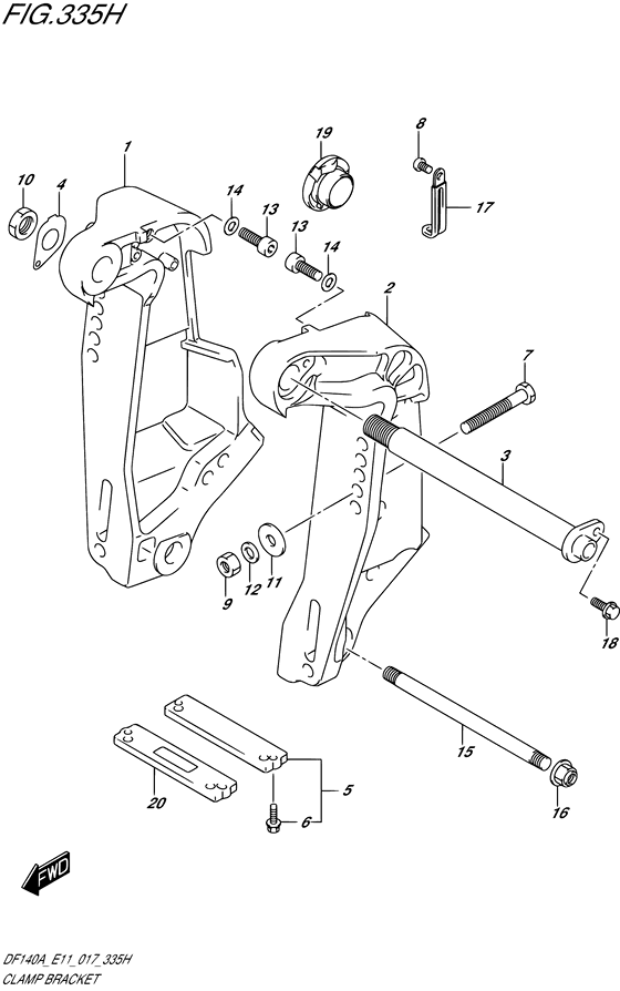 Clamp bracket