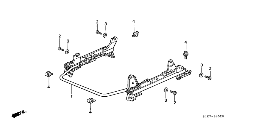 Front seat components