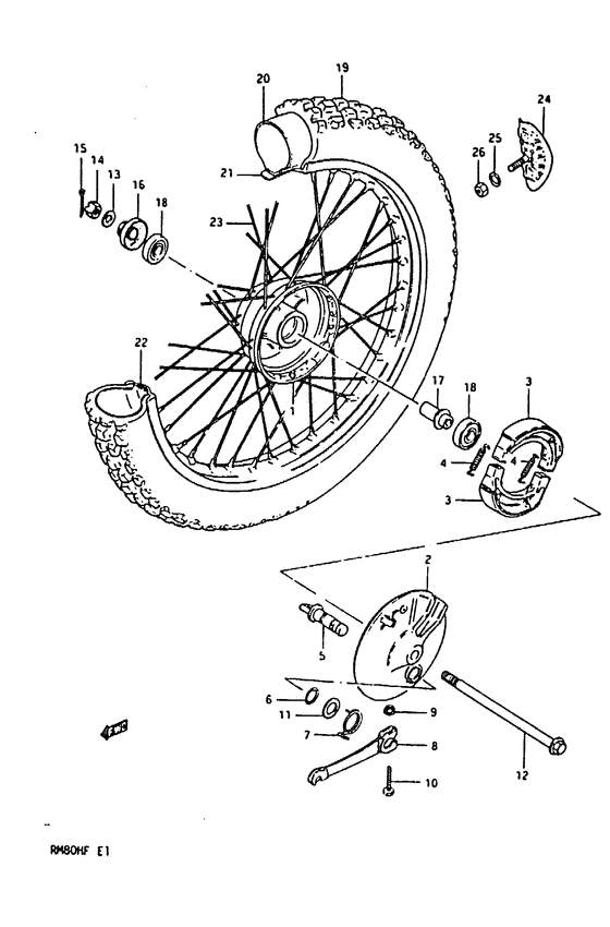 Front wheel