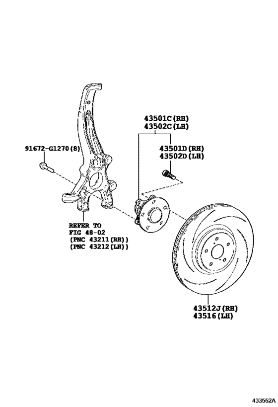 Front Axle Hub