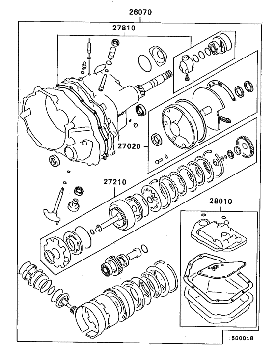 A/t overhaul kit