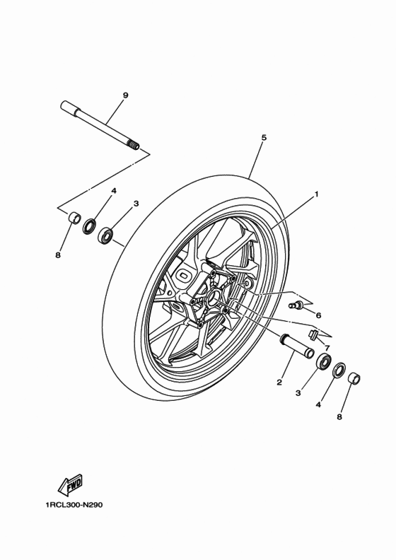 Front wheel