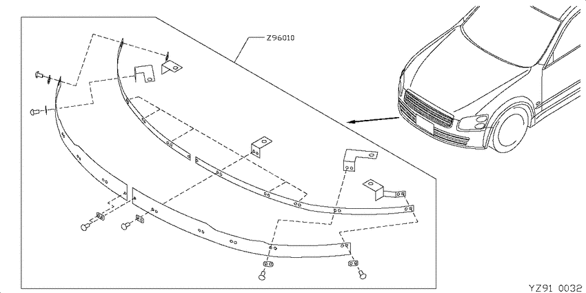 Aeroparts, the spoiler front & rear