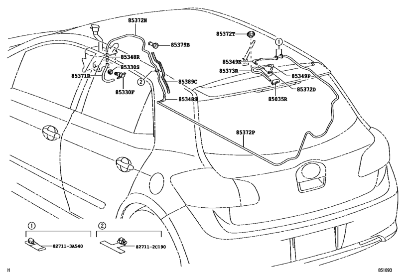 Rear Washer