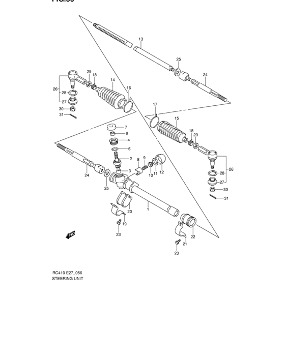 Steering unit