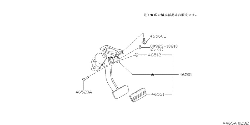 Brake & clutch pedal