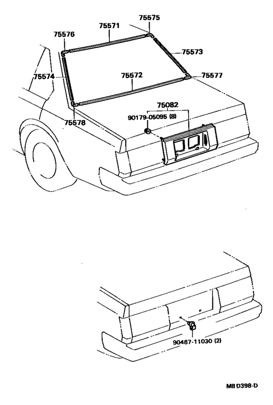 Rear Moulding
