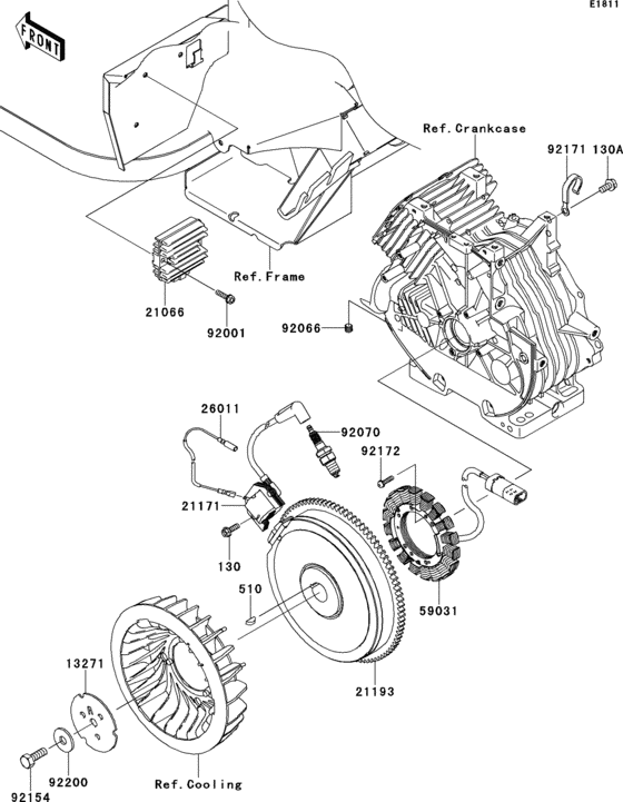 Generator/ignition coil