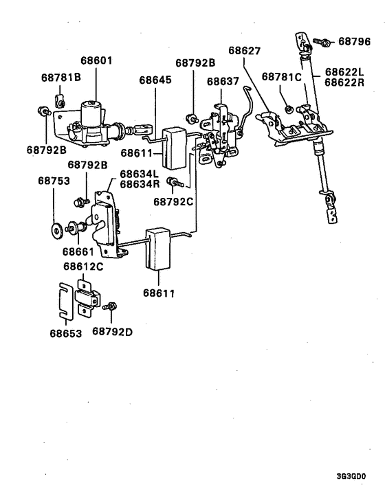 Tailgate panel & glass