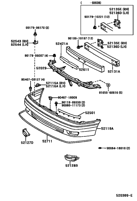 Front Bumper & Bumper Stay