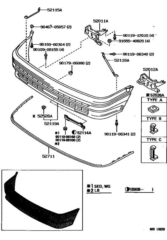 Front Bumper & Bumper Stay