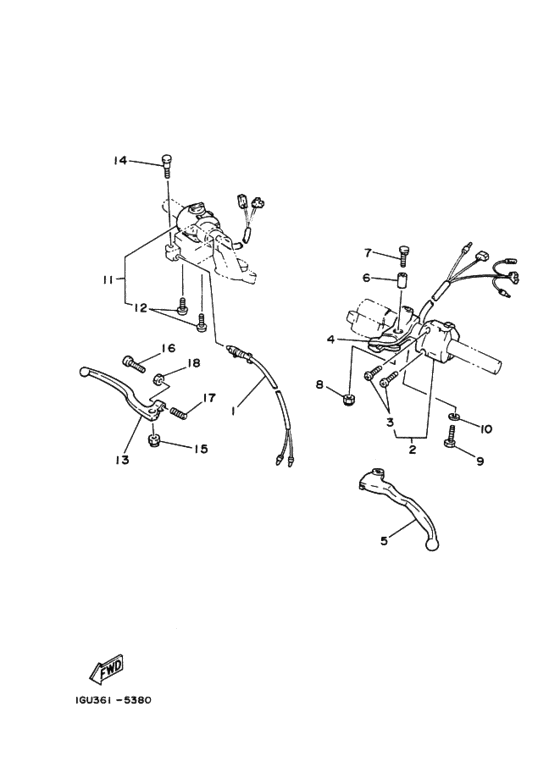 Handle switch & lever