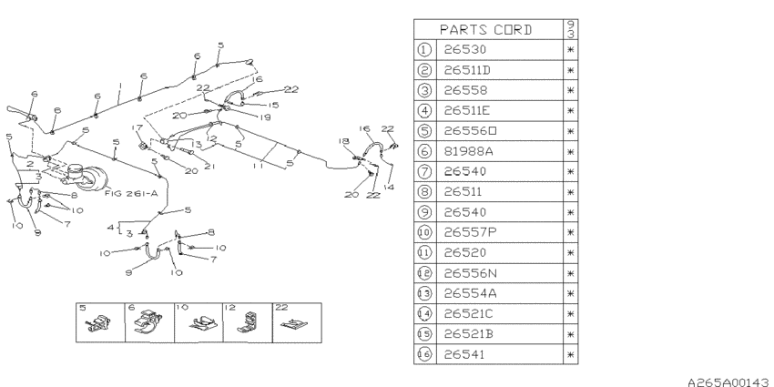 Brake piping