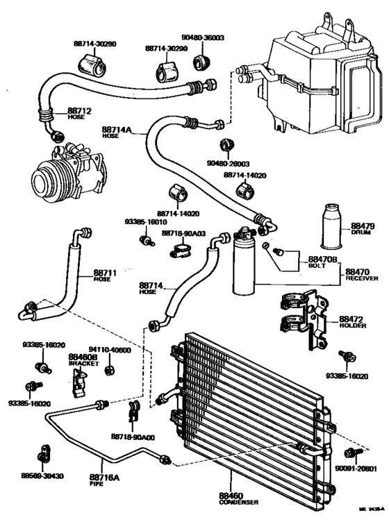Heating & Air Conditioning - Cooler Piping