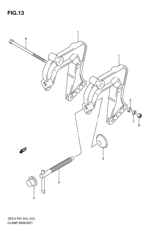 Clamp bracket
