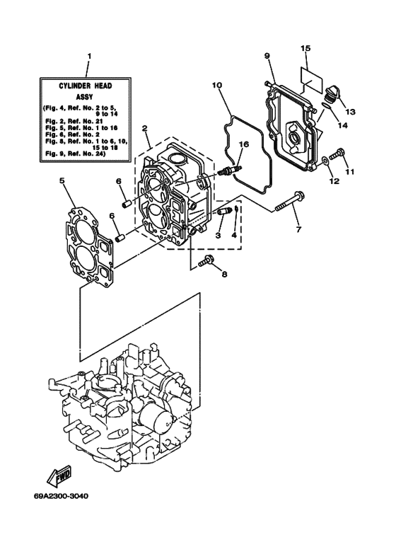 Cylinder & crankcase 2