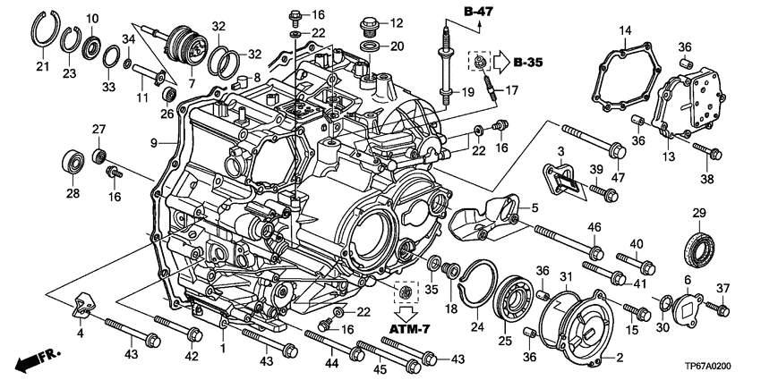 Transmission case