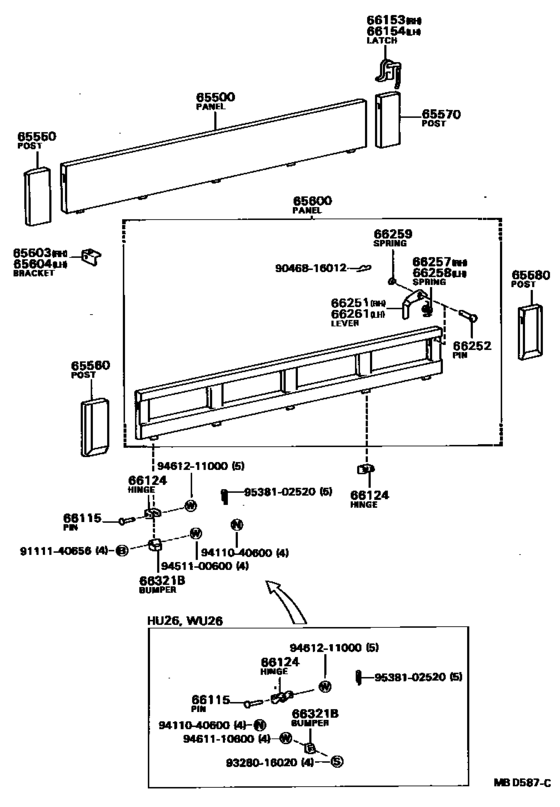 Rear Body Side Panel