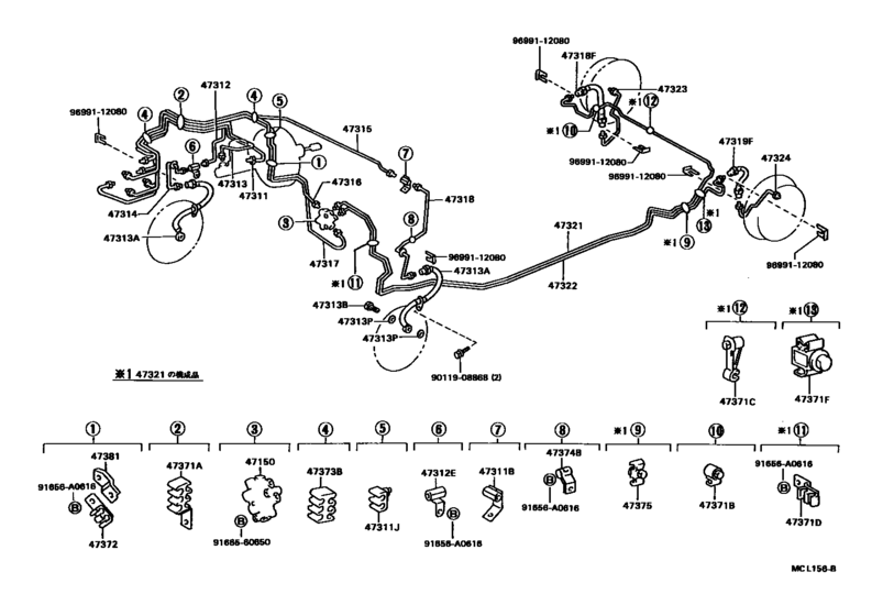 Brake Tube & Clamp