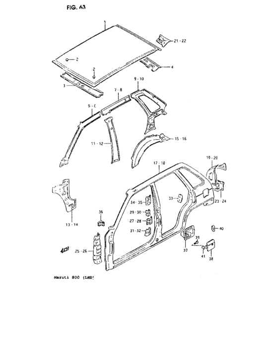 Side body panel