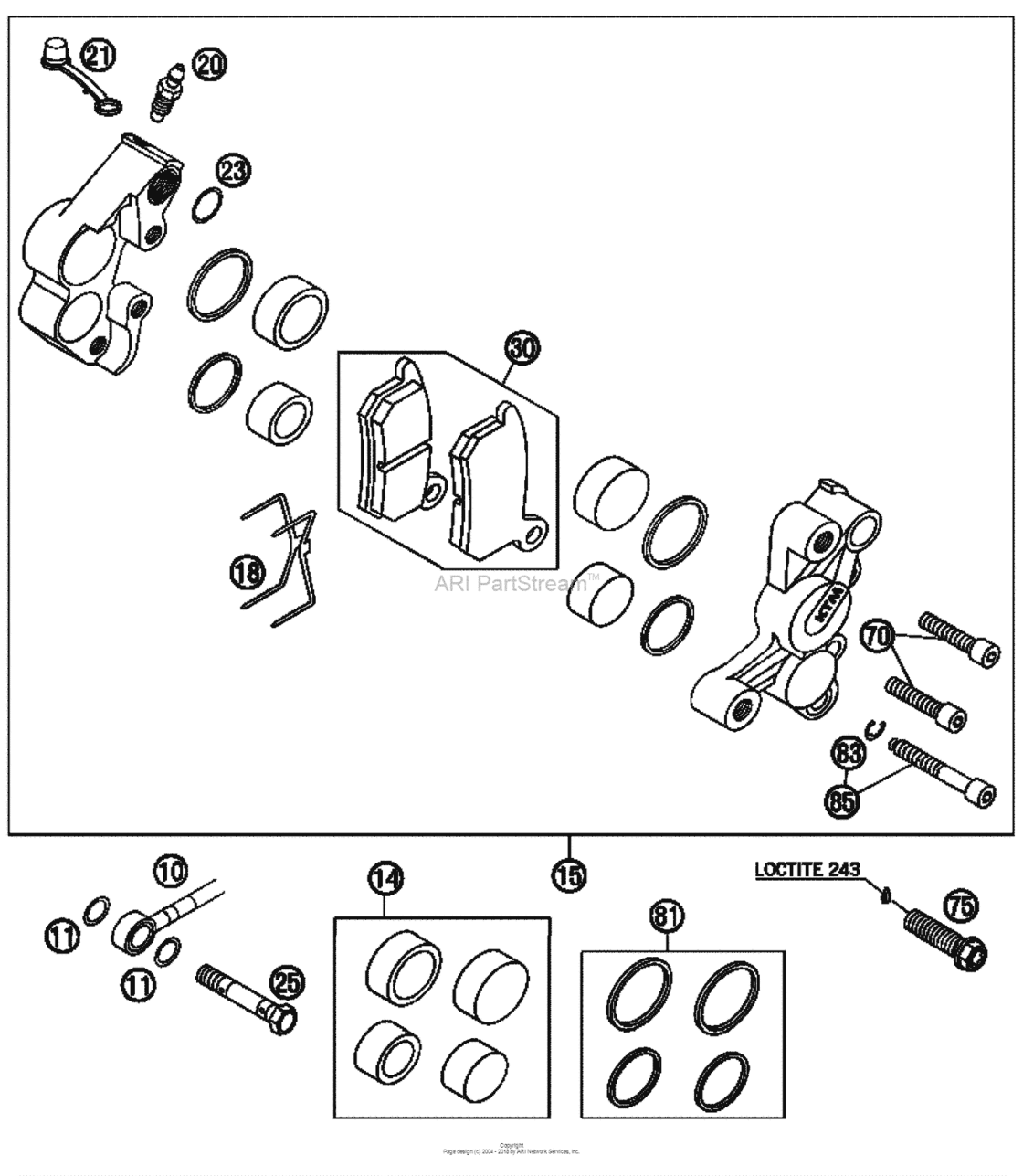 Brake Caliper Front