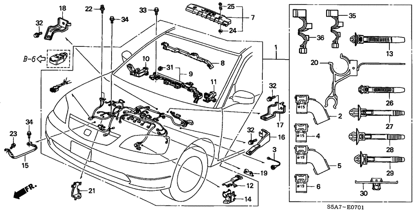 Engine wire harness
