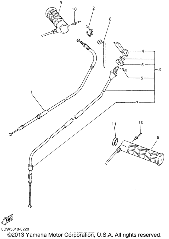 Control cable