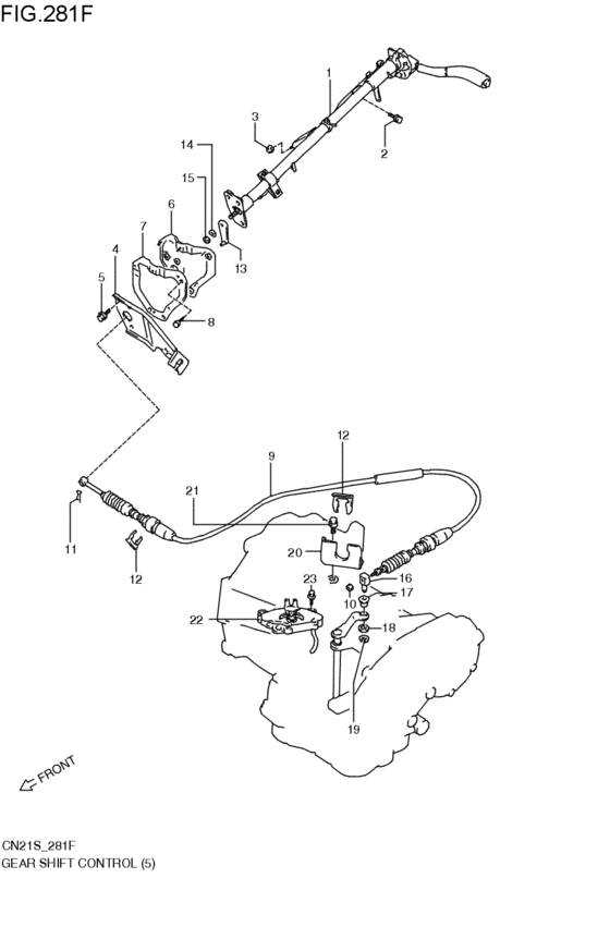 gearlever control