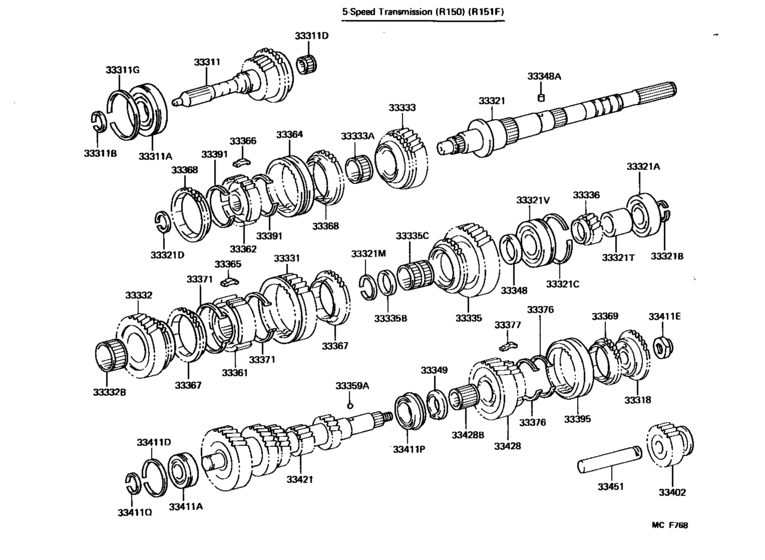 Transmission Gear (Mtm)