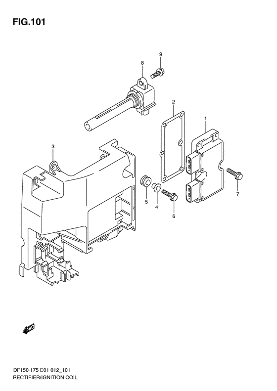 Rectifier / ignition coil