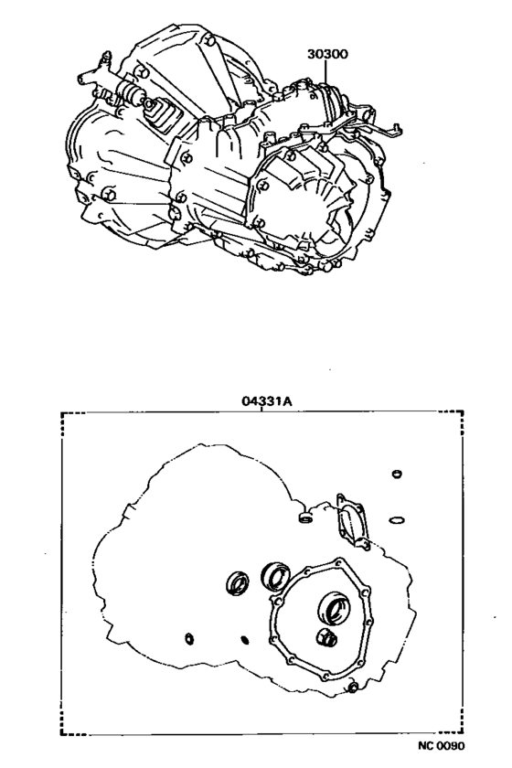 Transaxle Or Transmission Assy & Gasket Kit (Mtm)
