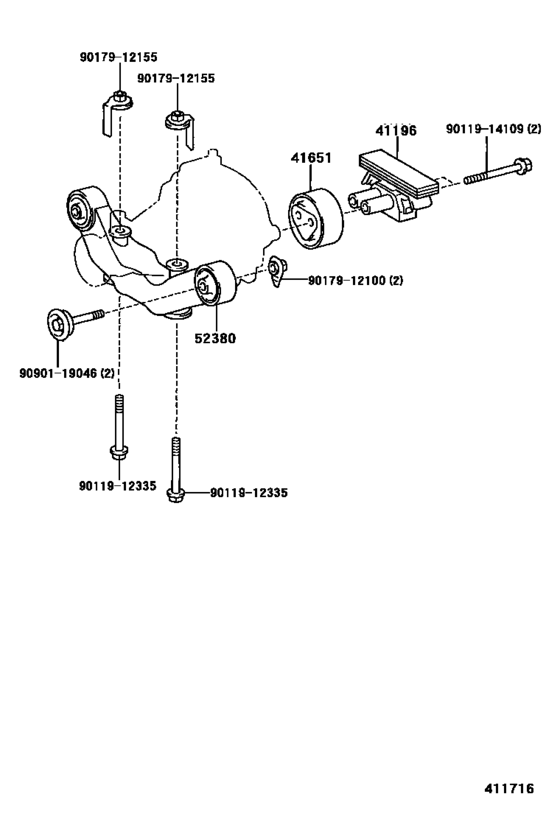 Rear Axle Housing & Differential