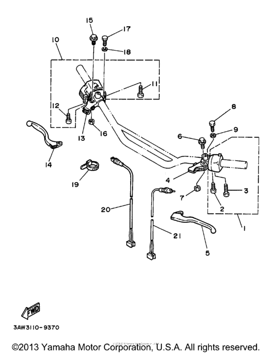 Handle switch & lever