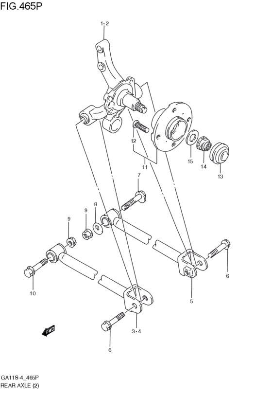 rear axle