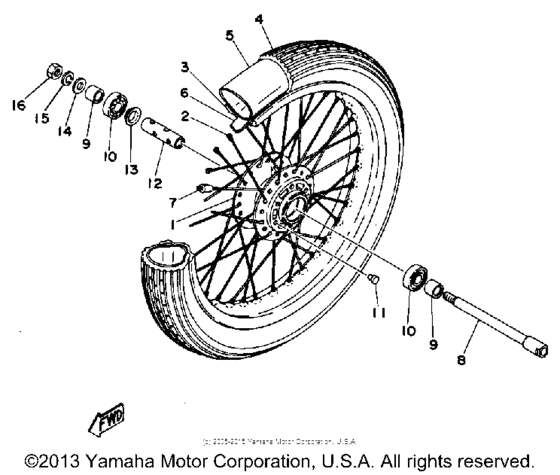 Front wheel