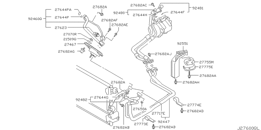 air conditioner (engine room)